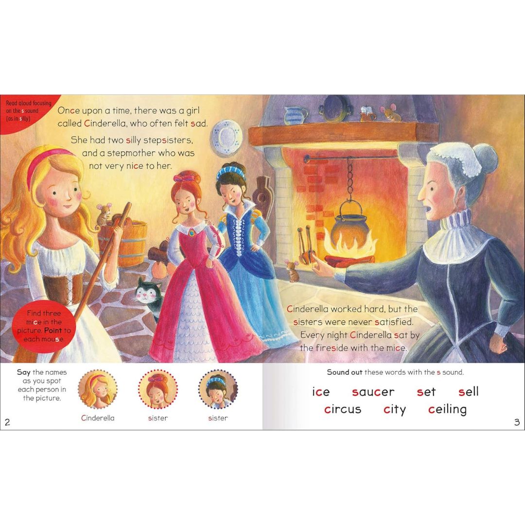 Miles Kelly Learn To Read Cinderella - Paperback
