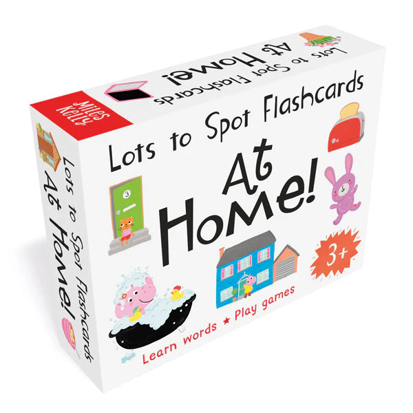 Miles Kelly - Lots To Spot Flashcards - At Home! +3y