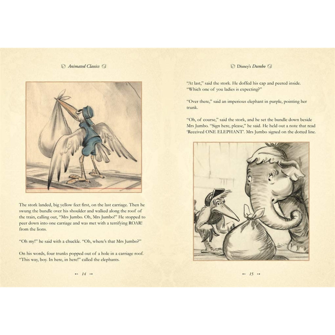 Animated Classics - Disney Dumbo - Hardcover