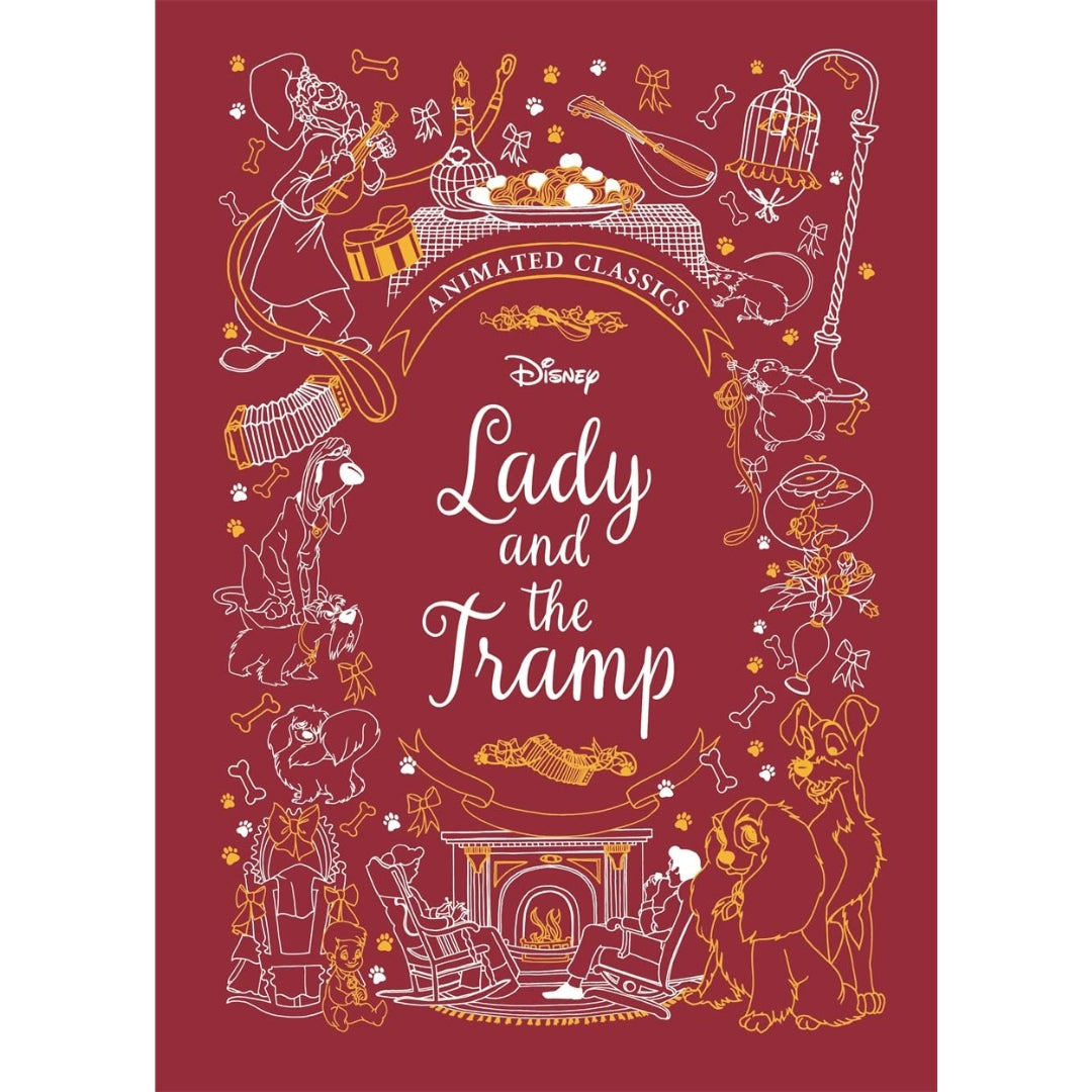 Animated Classics - Disney Lady And The Tramp - Hardcover