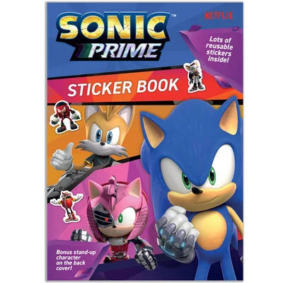 Sonic Prime Sticker Book