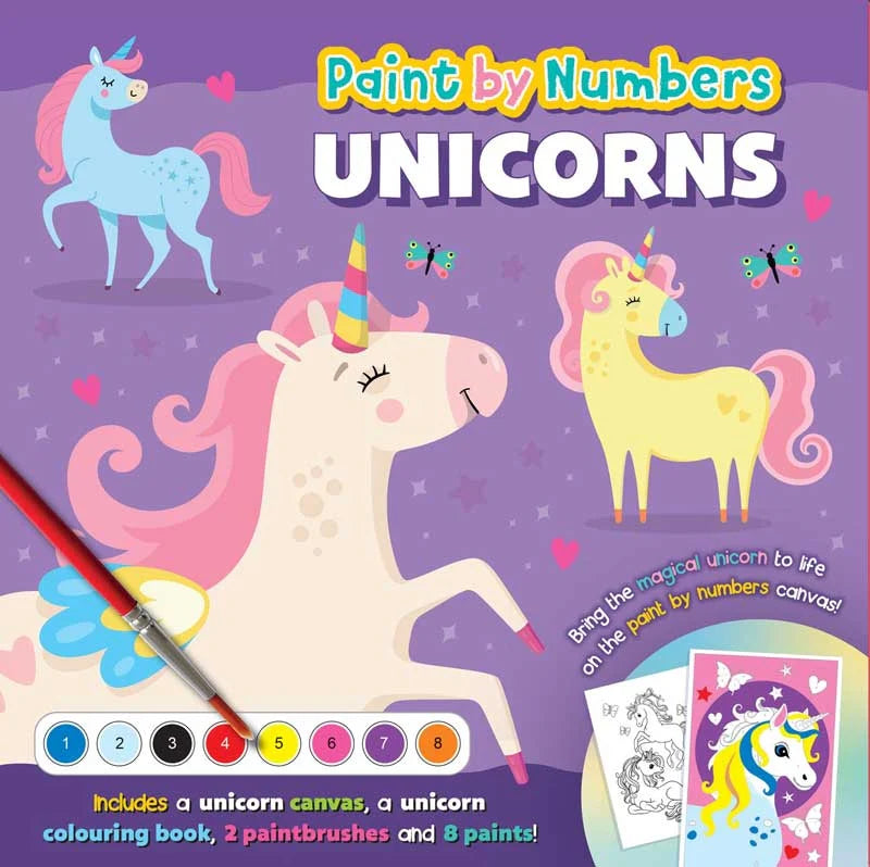 Unicorns Paint by Numbers Box Set