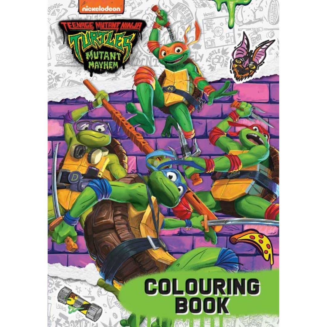 Nickelodeon Colouring Book - Teenage Mutant Ninja Turtles