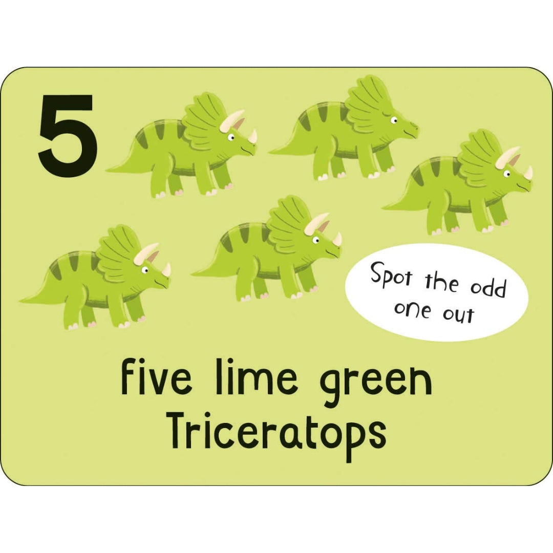 Miles Kelly - Lots To Spot Flashcards - Dinosaurs!