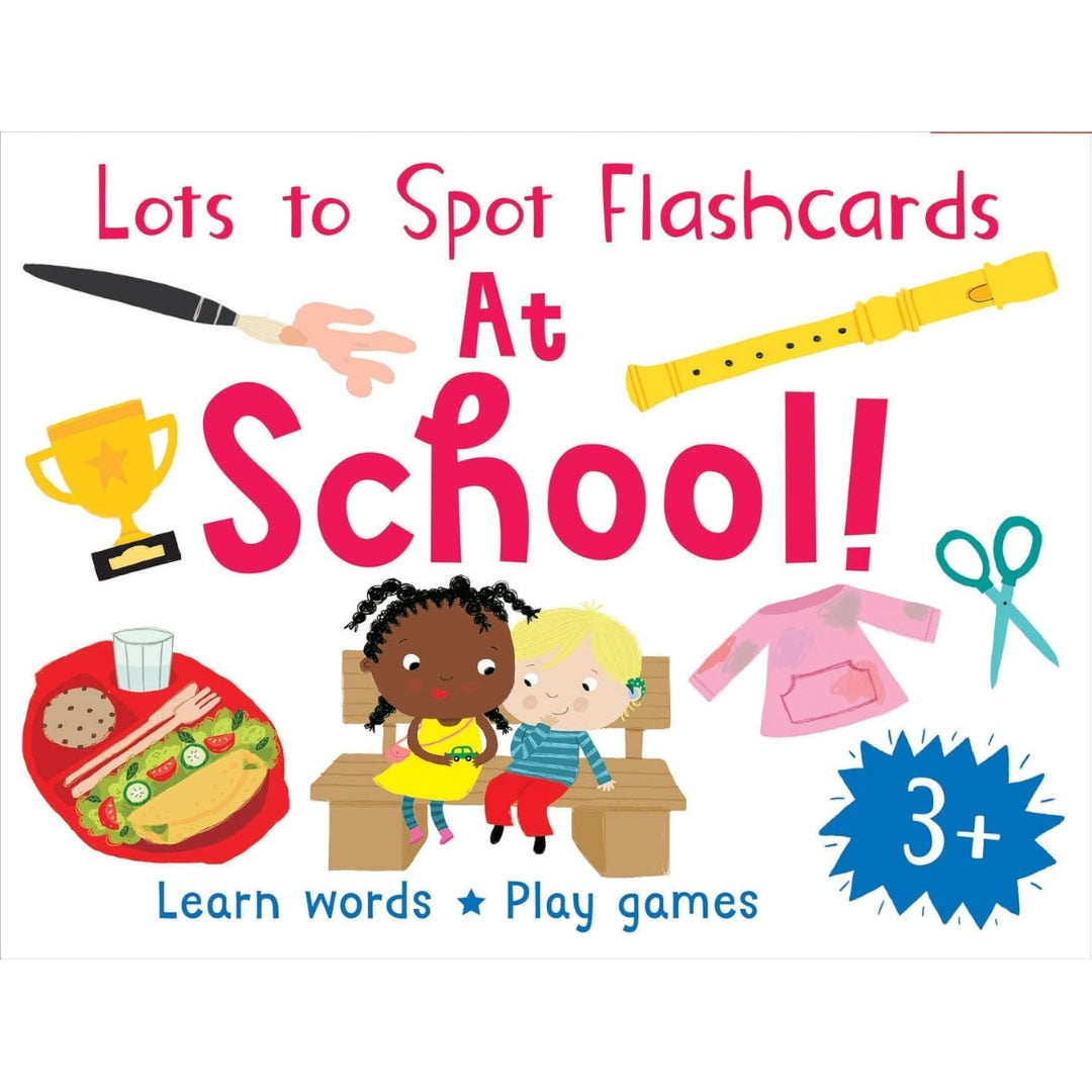 Miles Kelly - Lots To Spot Flashcards - At School!