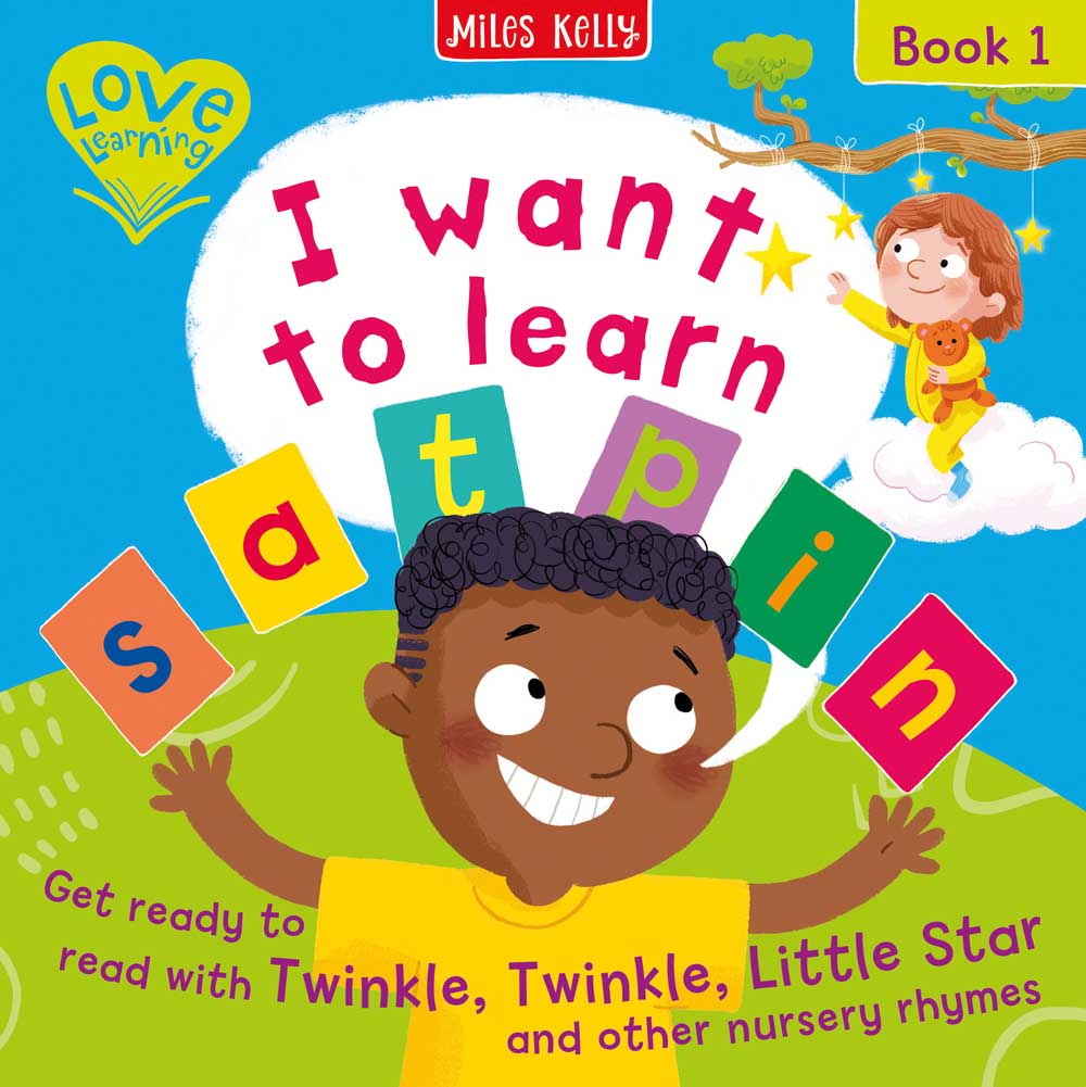 Miles Kelly - I want to learn: s a t p i n (Book 1) - Paperback