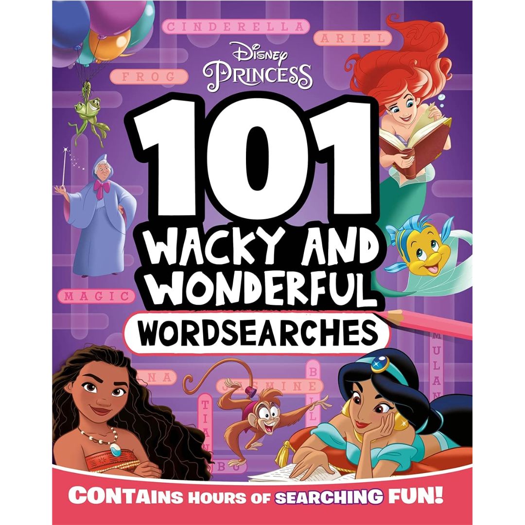 Autumn Disney Princess 101 Wacky And Wonderful Wordsearches