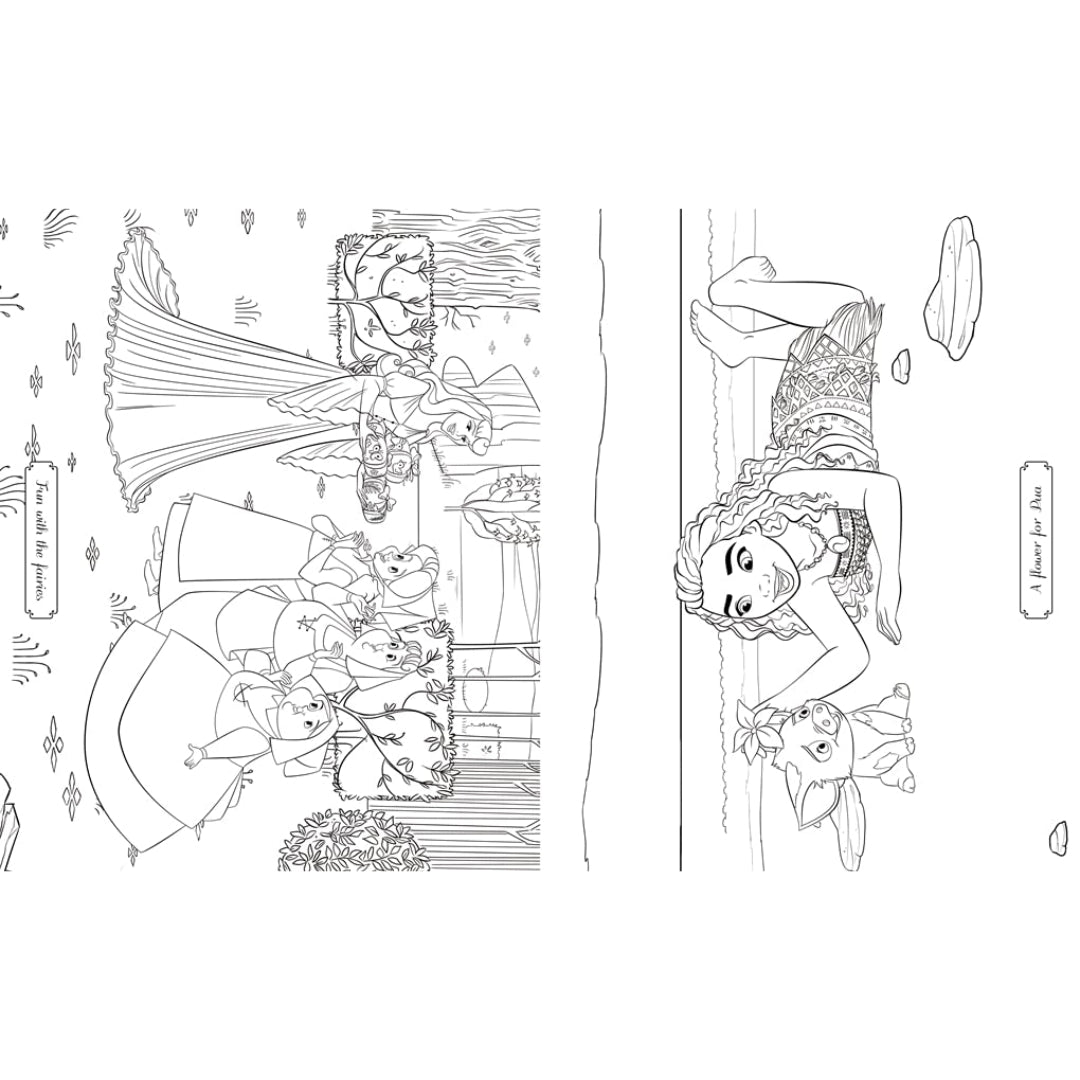 The Ultimate Colouring Book - Disney - Princess