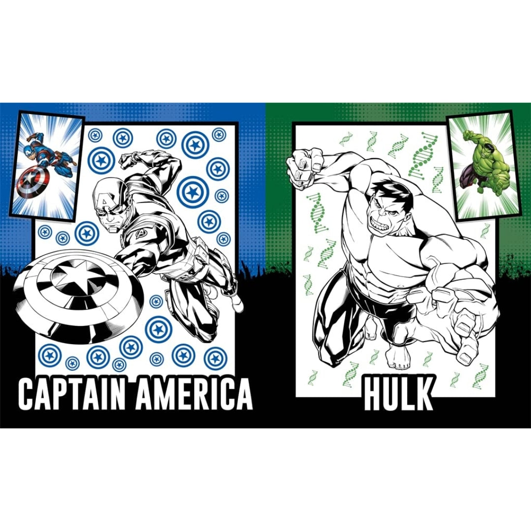The Ultimate Colouring Book - Marvel - Avengers