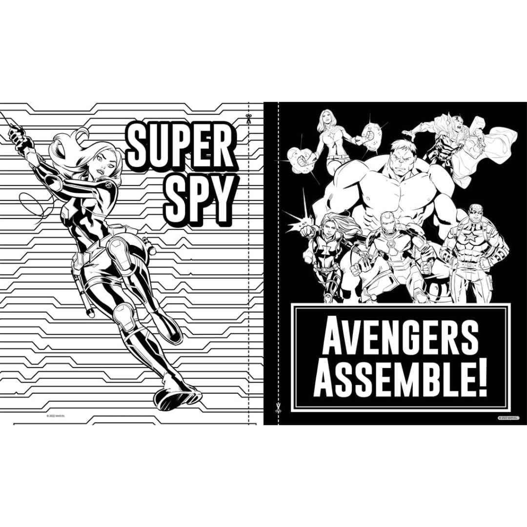The Ultimate Colouring Book - Marvel - Avengers