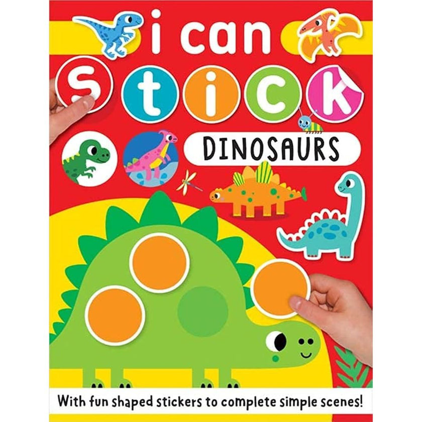 I Can Stick Dinosaurs Sticker Book