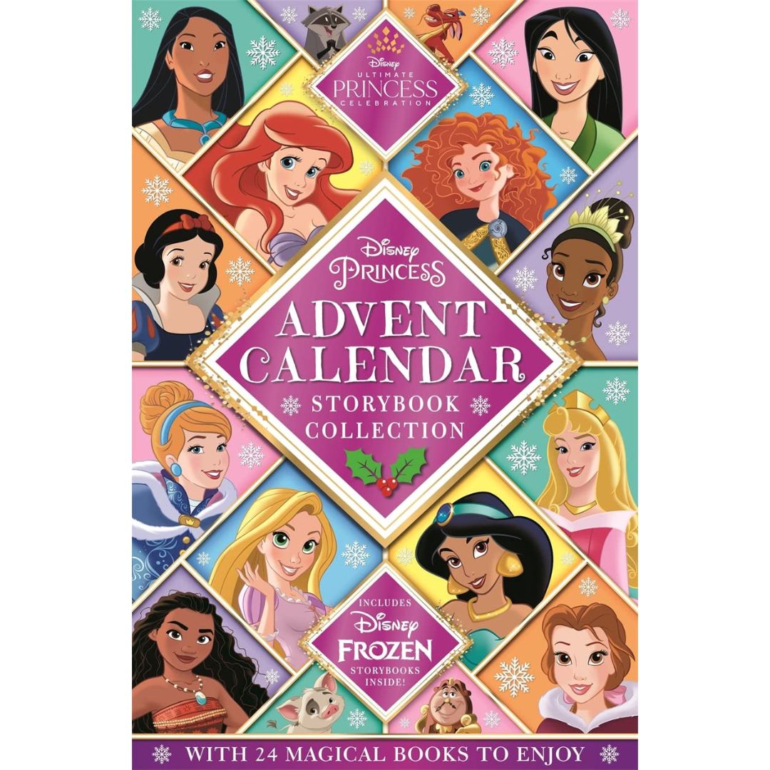 Advent Calendar - Disney Princess Storybook Collection Of 24 Books