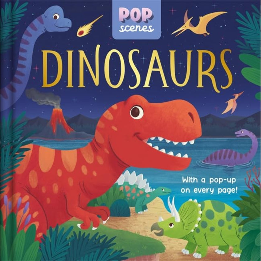 Pop Scenes - Dinosaurs - Board Book