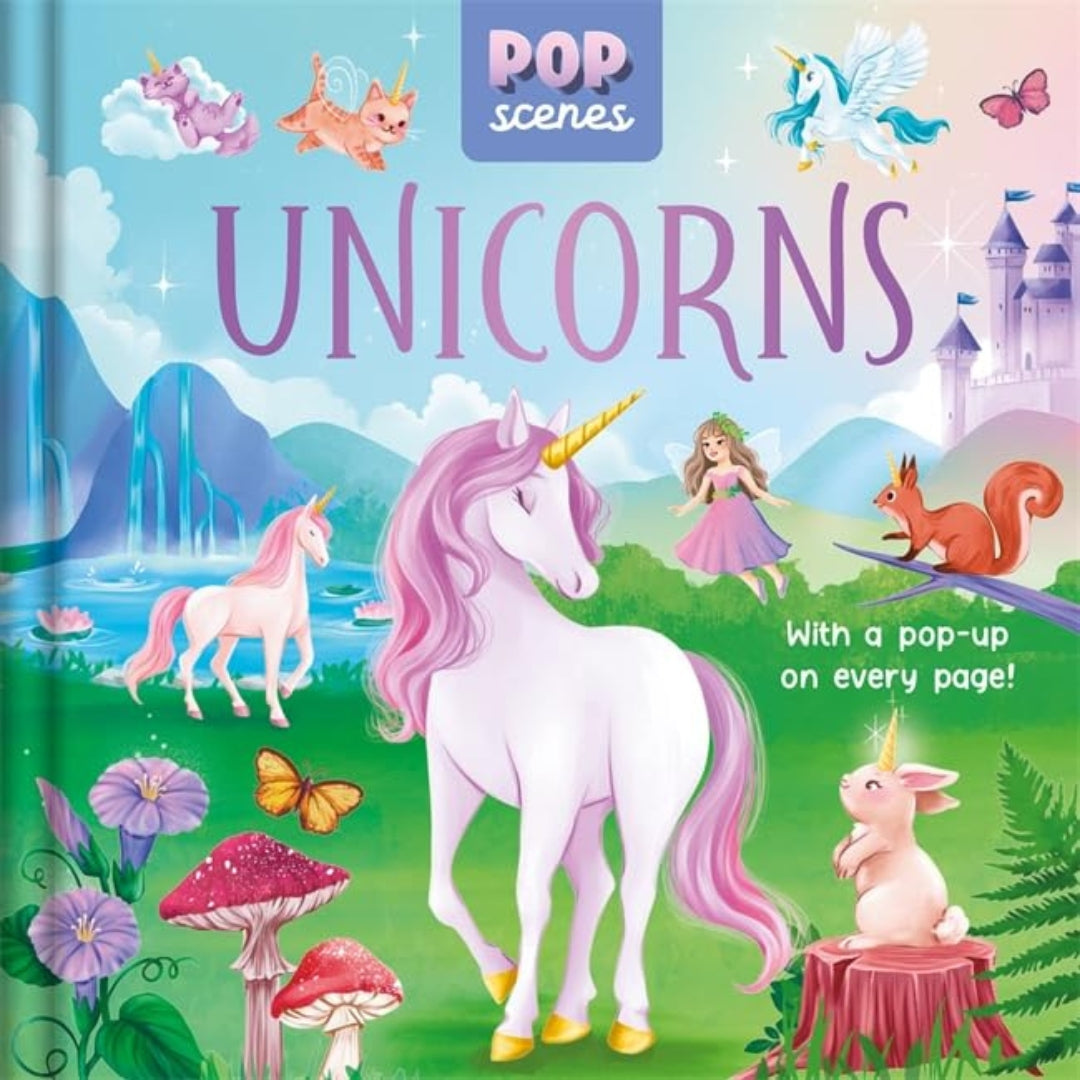 Pop Scenes - Unicorns - Board Book