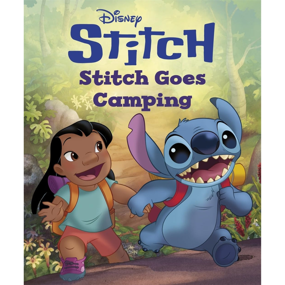 Disney - Stitch - Stitch Goes Camping - Paperback
