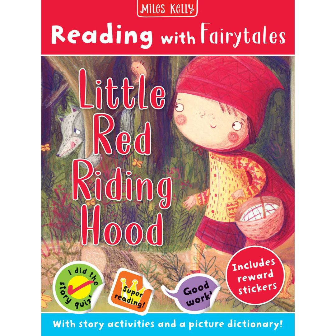 Miles Kelly - Reading with Fairytales: Little Red Riding Hood - Paperb