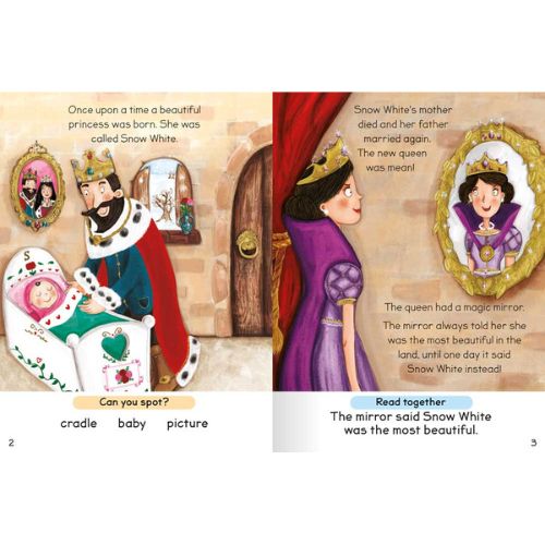 M.Kelly Reading With Fairytales - Snow White And The Seven Dwarfs - Paperback