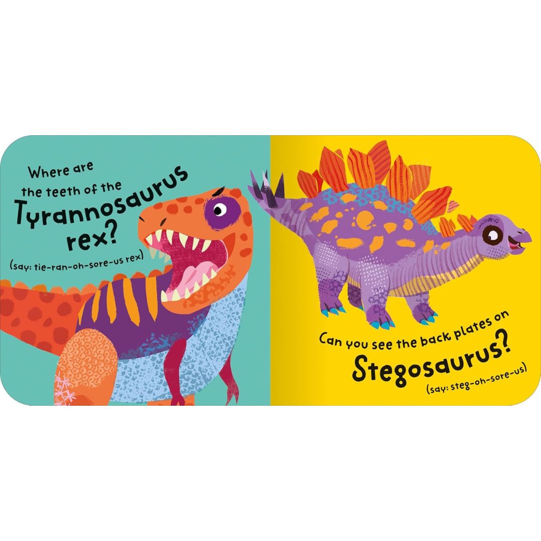 Miles Kelly - Spot and Do - Dinosaurs - Board book