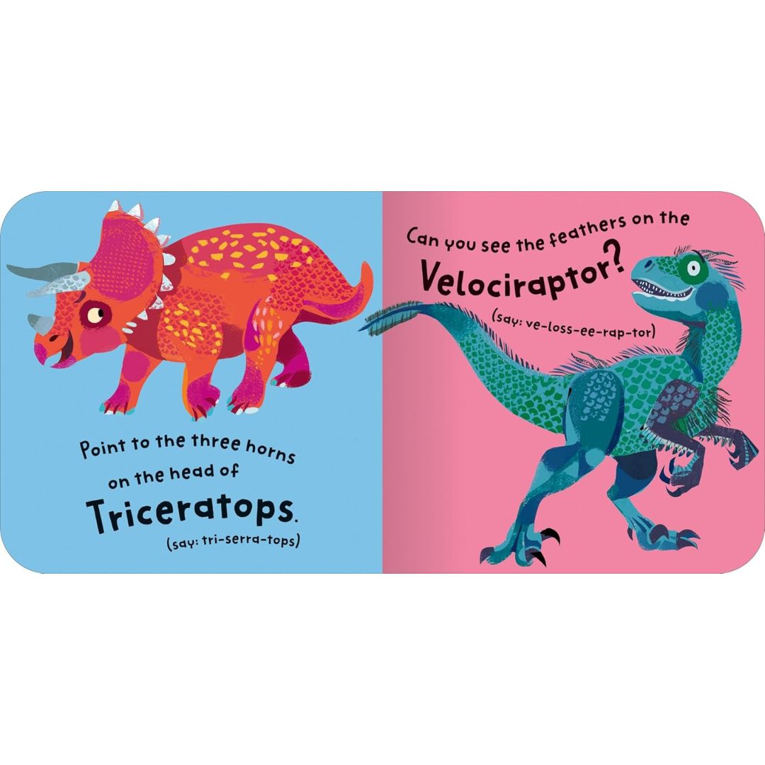 Miles Kelly - Spot and Do - Dinosaurs - Board book