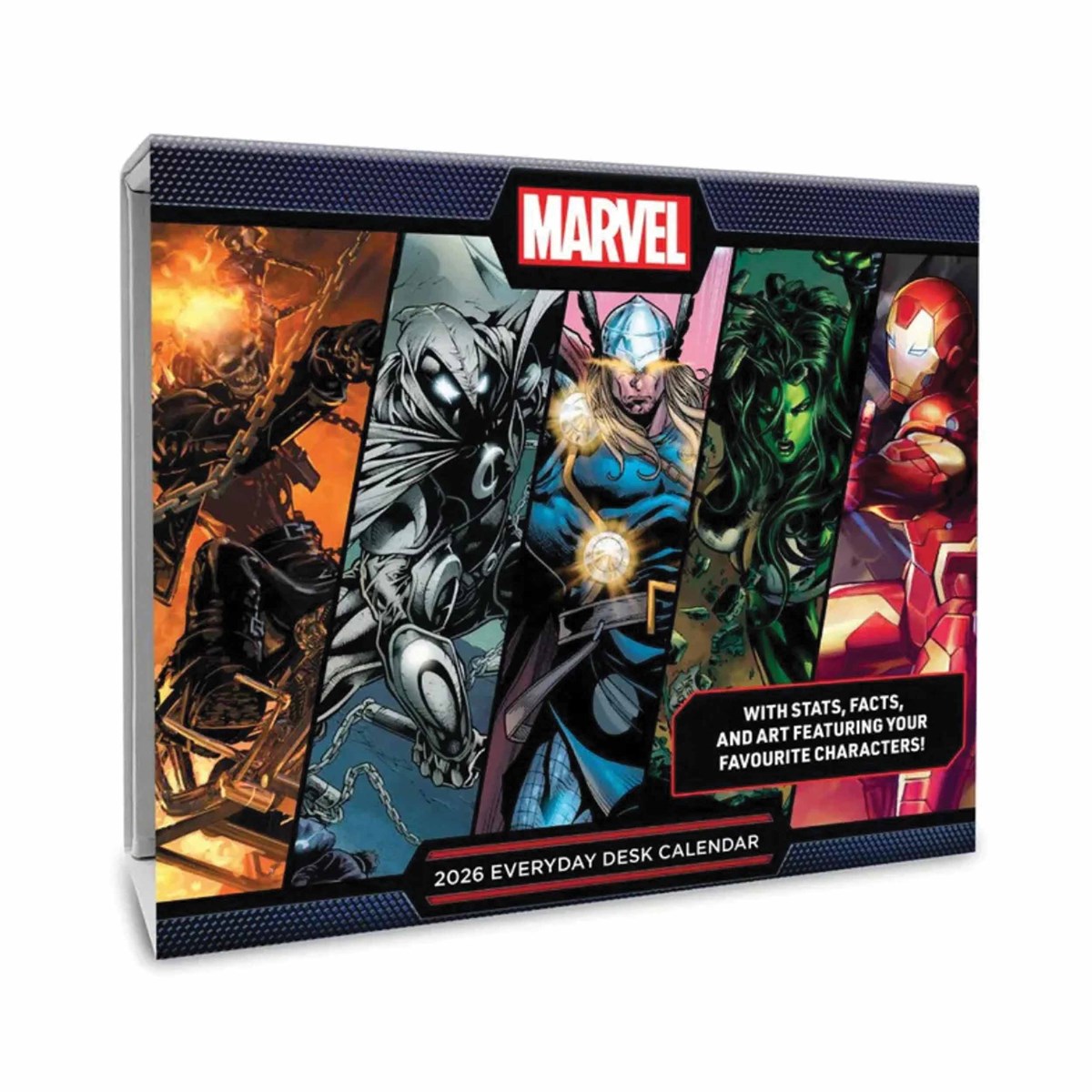 Daily Desktop Calendar 2026 - Marvel