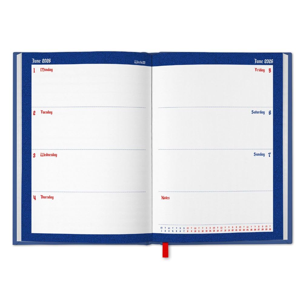 A5 Diary Week To View 2026 - Disney