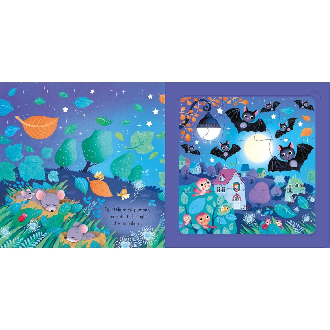 Night Time - Story Jigsaw Book - Hardback