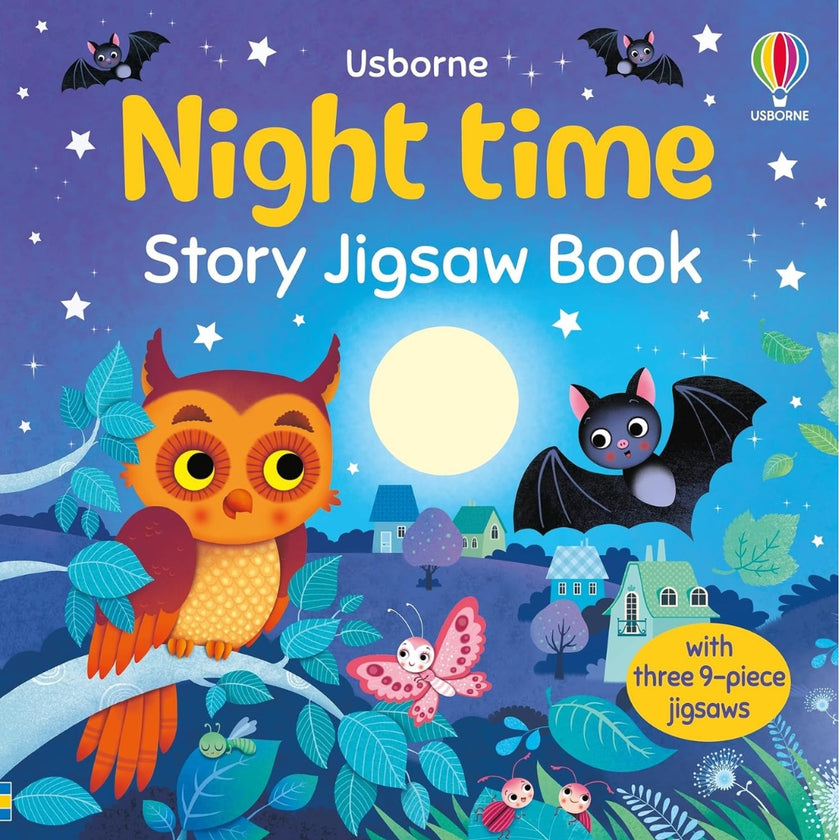 Night Time - Story Jigsaw Book - Hardback