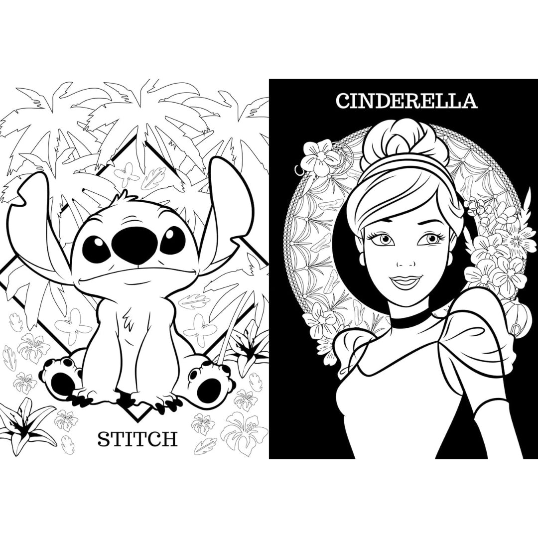 Disney Colouring Book - Portrait Colouring