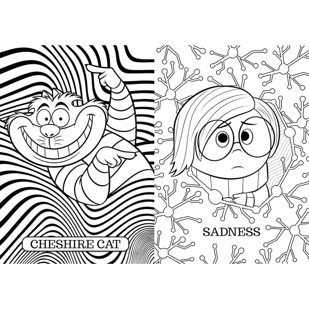 Disney Colouring Book - Portrait Colouring