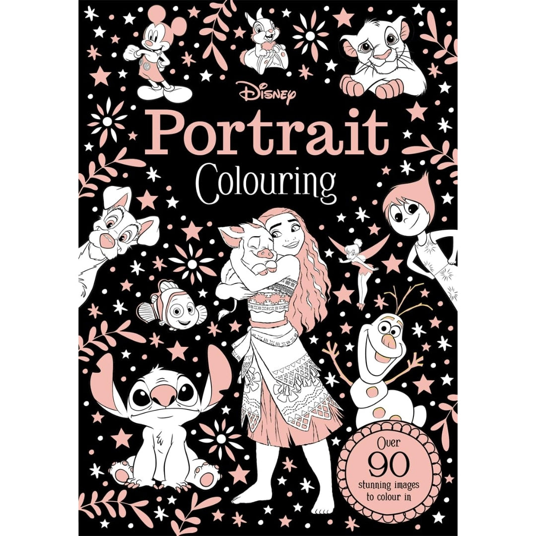 Disney Colouring Book - Portrait Colouring