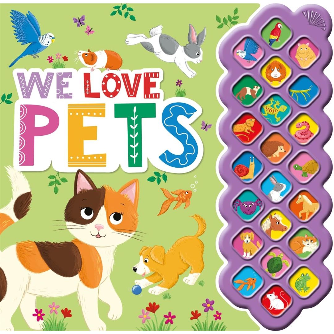 We Love Pets - Sound Board Book