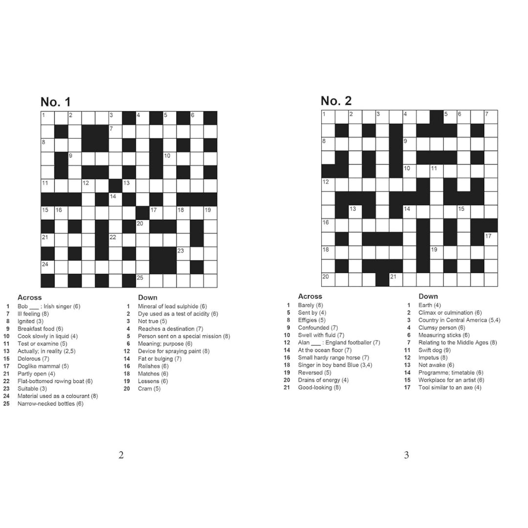 Best Ever - Crossword 100+ Puzzles - Paperback