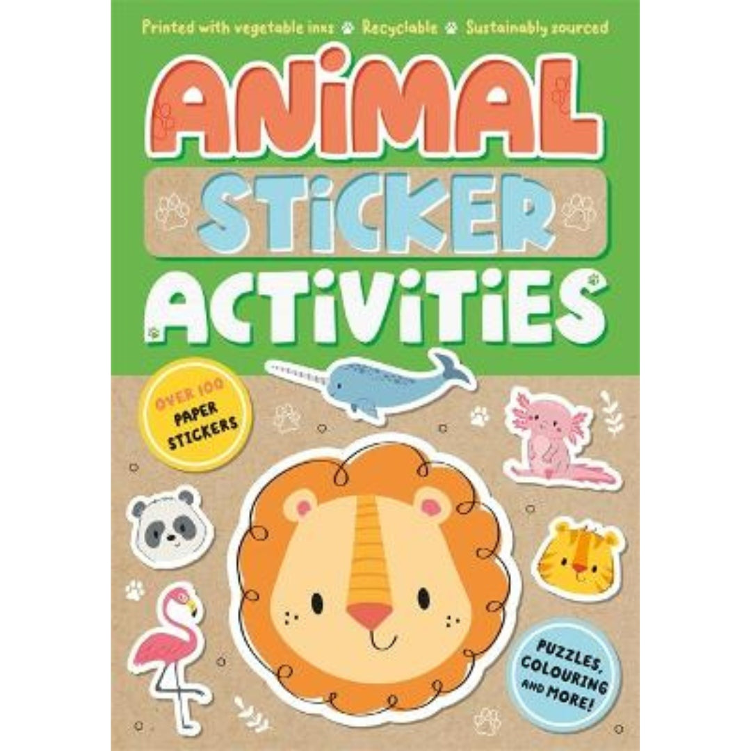 Animal Sticker Activities Book