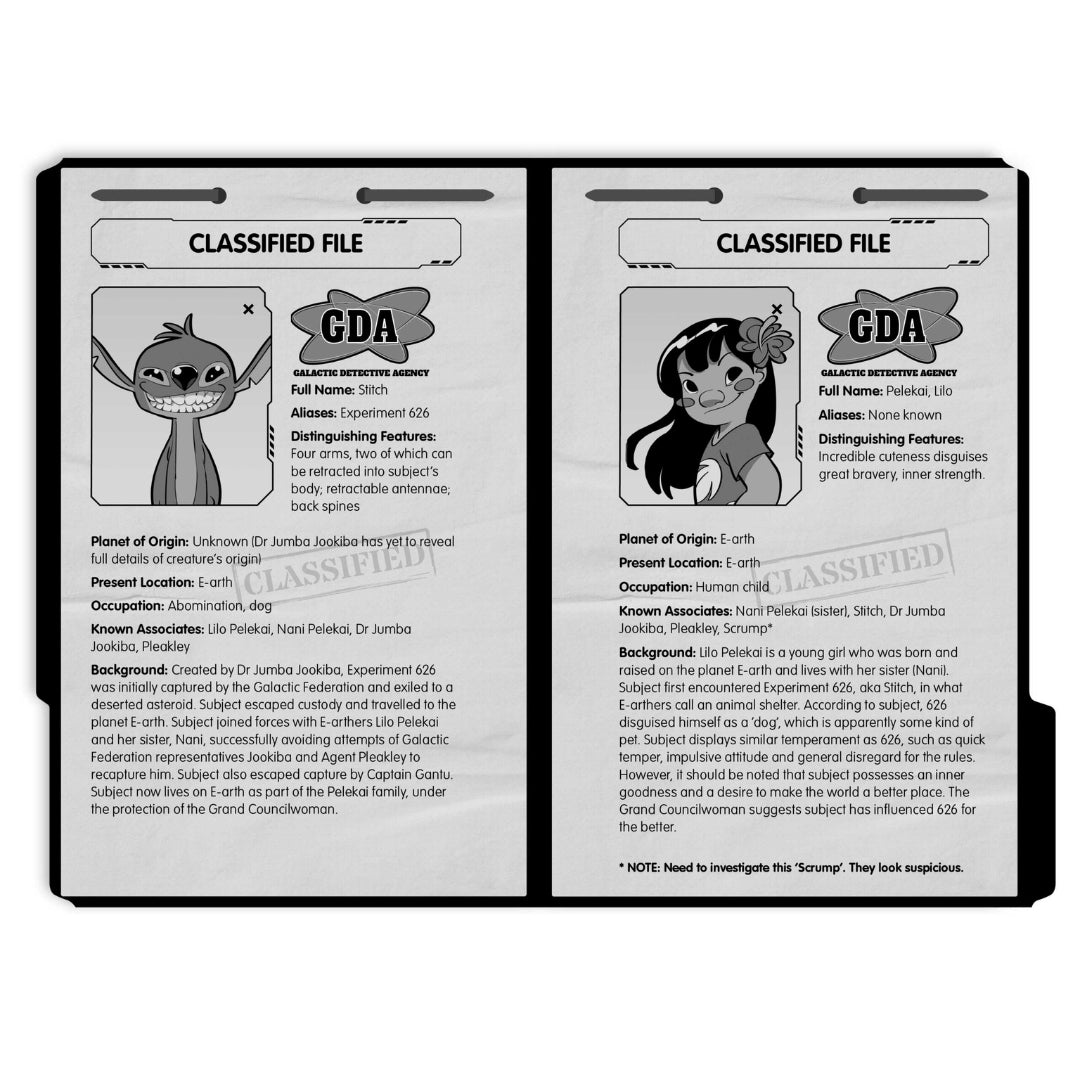 Disney - Agent Stitch - A Study In Slime