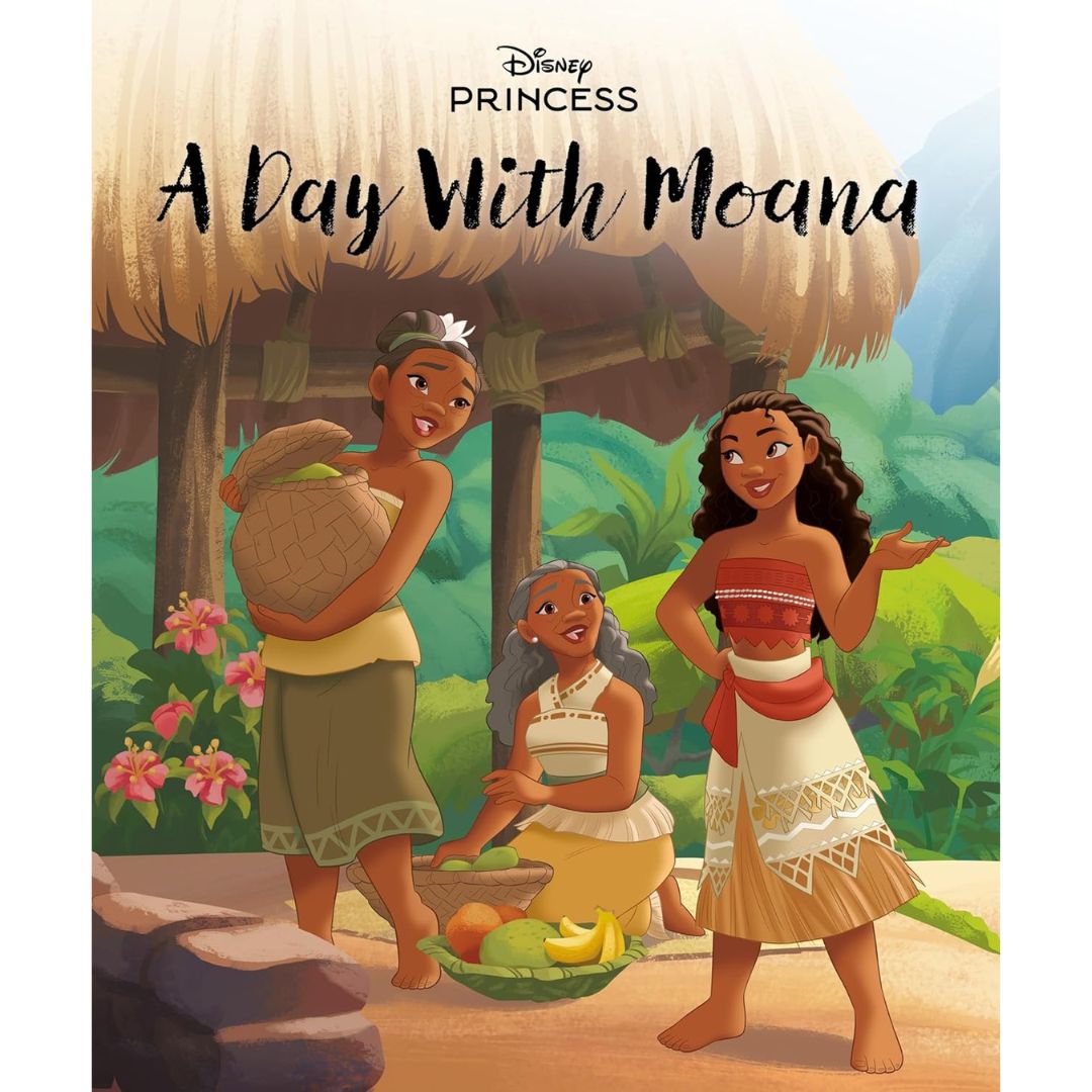 Disney Princess - A Day With Moana - Paperback