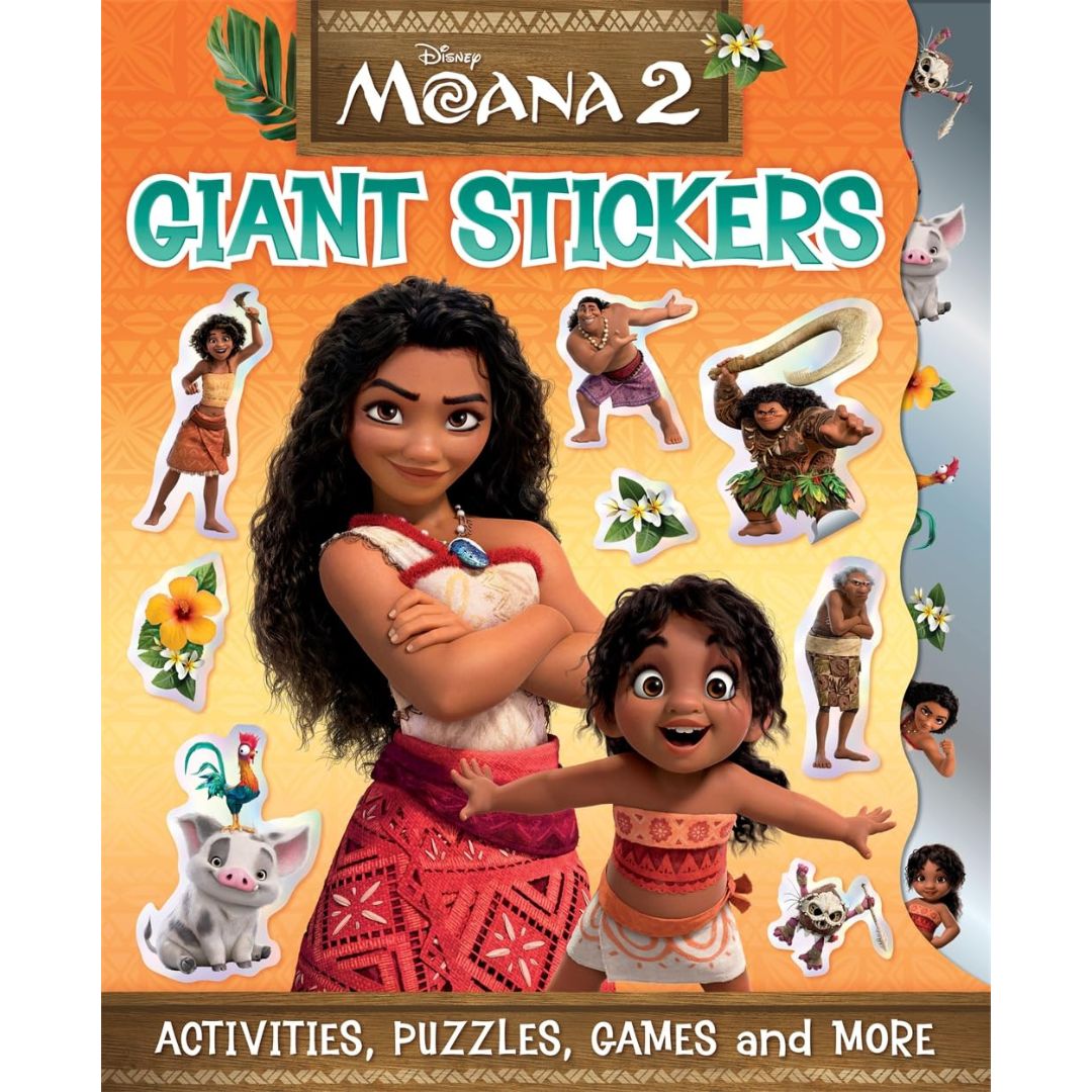 Disney Moana 2 Giant Stickers Book