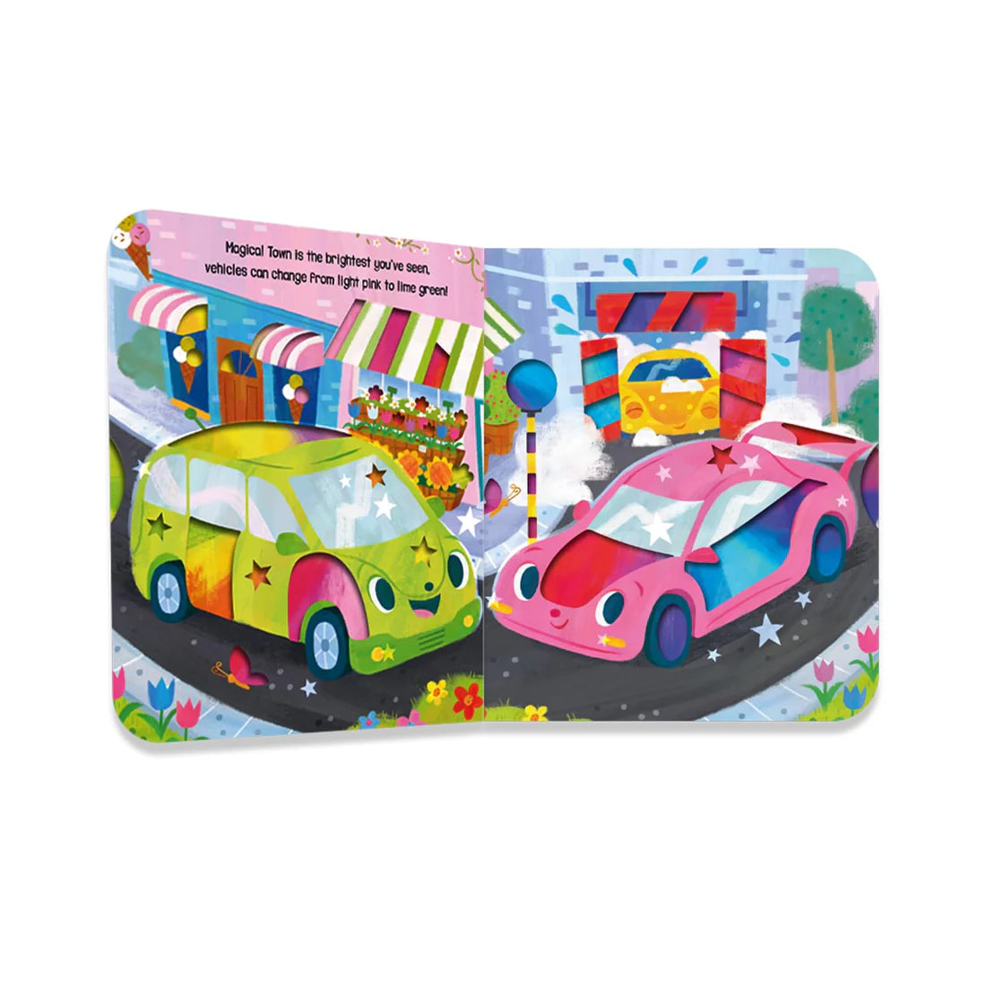 Change The Colours! - Magic Vehicles - Board Book
