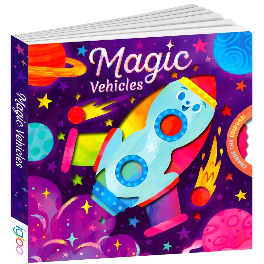 Change The Colours! - Magic Vehicles - Board Book