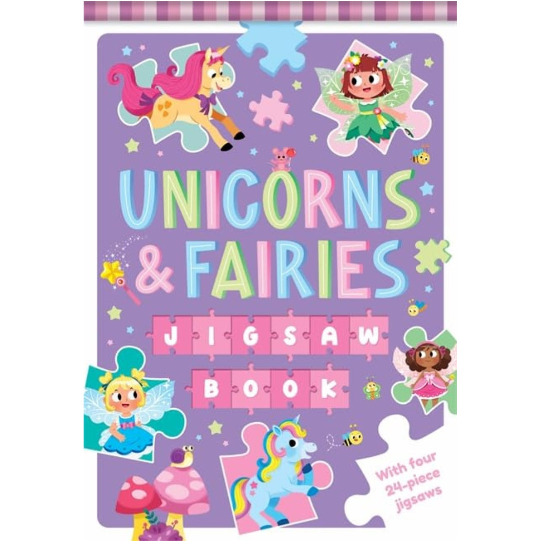 Unicorns & Fairies - Jigsaw Book - Hardback
