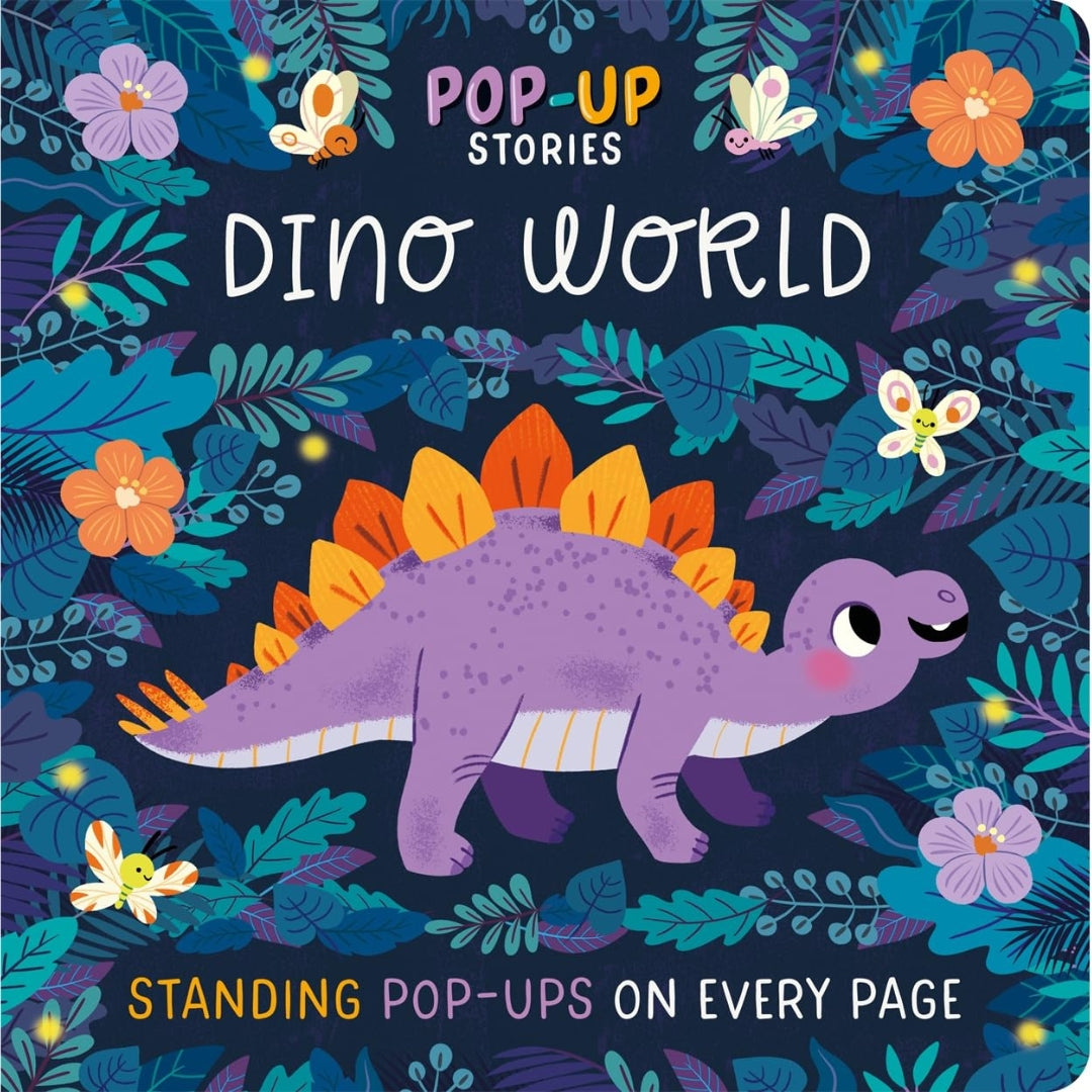 Pop-Up Stories - Dino World - Board Book