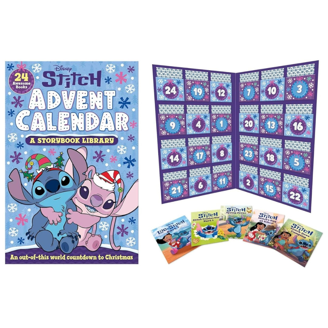 Disney Stitch - Advent Calendar 5-Minute Stories - Paperback