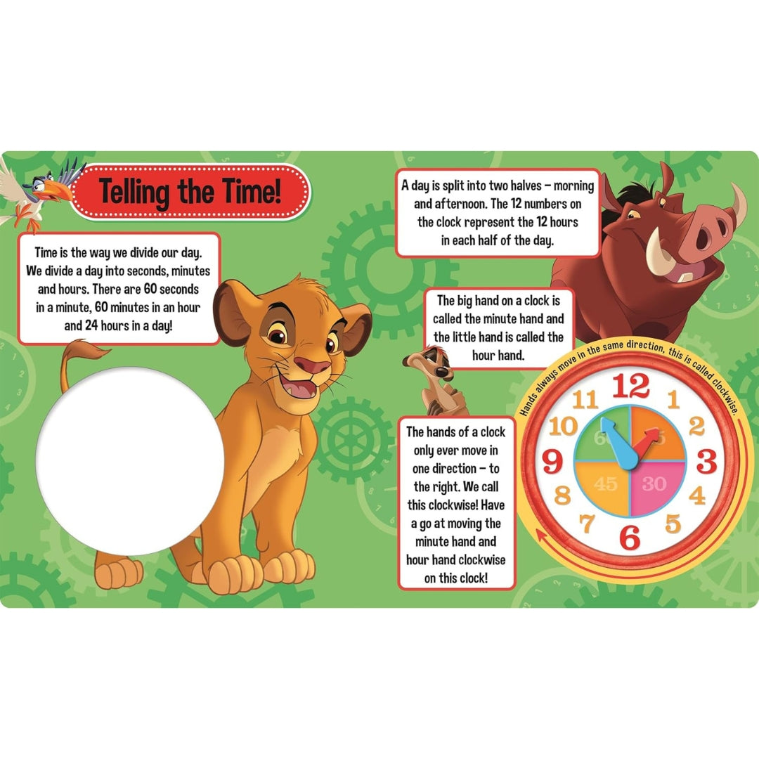 Disney - Tell The Time - Board Book