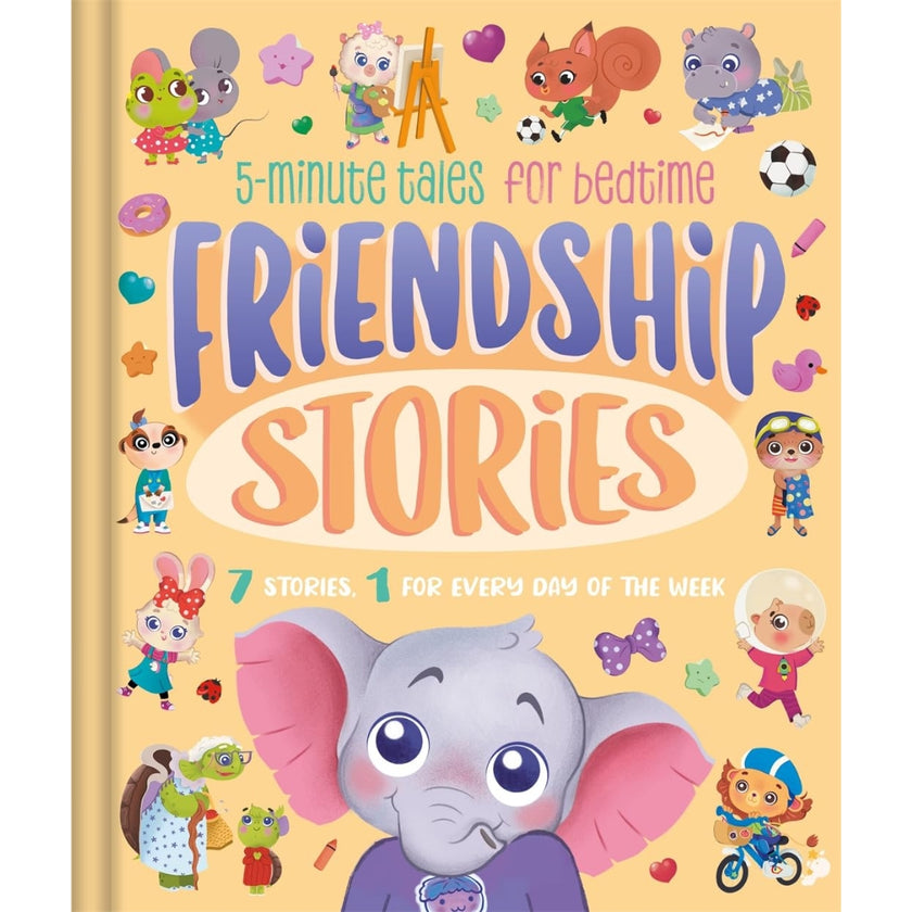 5-Minute Tales For Bedtime - Friendship Stories - Hardback