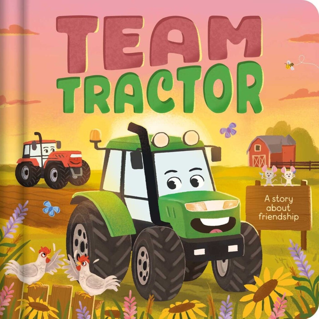Team Tractor - Board Book