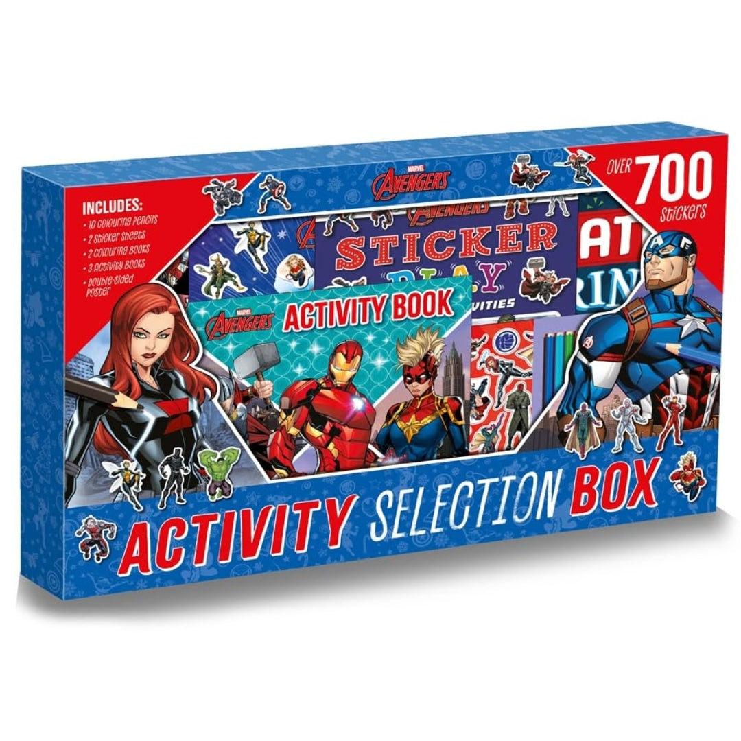 Marvel Activity Selection Box - Avengers