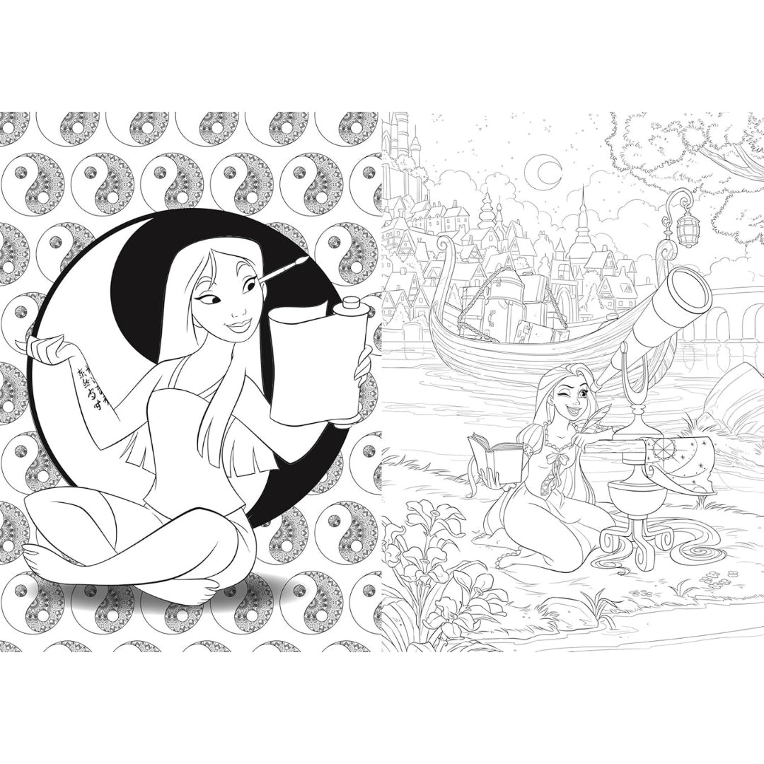 Disney - Princess - Colouring Book