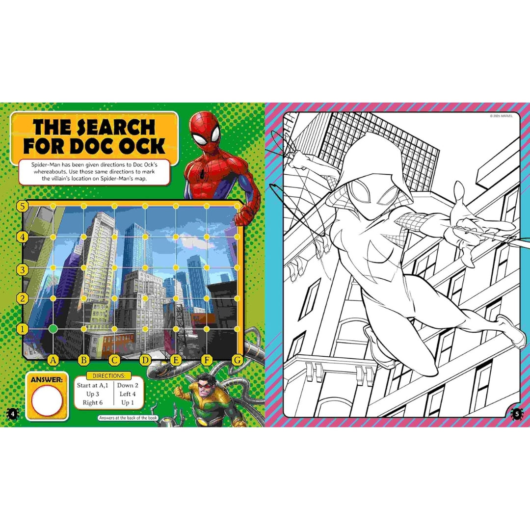 Marvel Spider-Man - Sticker & Activities
