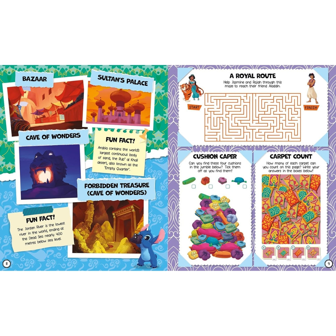Disney - Stitch Explores Disney - Sticker & Activity Book