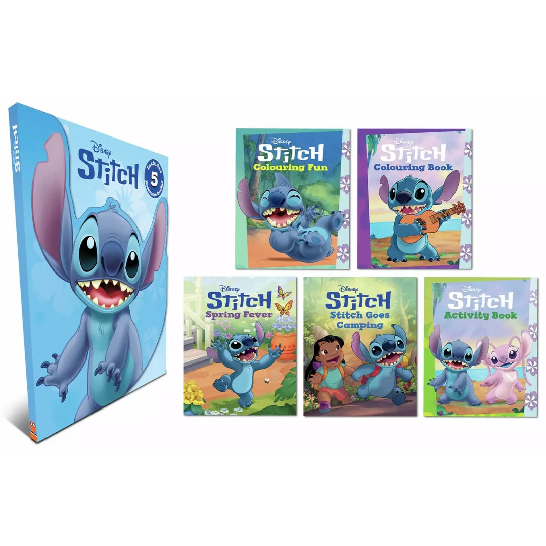 Disney Stitch - Includes 5 Awesome Books!