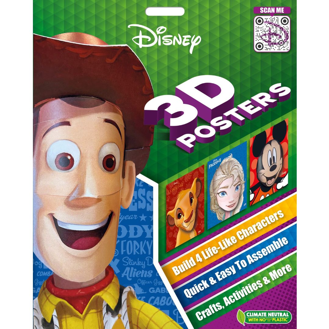 Disney Toy Story 3D Posters Activity Pack